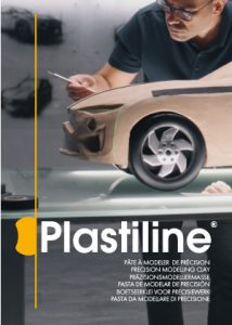 Cover des Katalogs Plastiline Modelliermasse 2025.