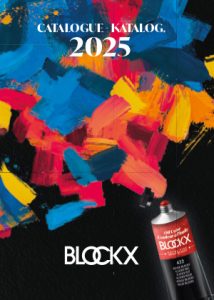Cover des Katalogs Blockx 2025.