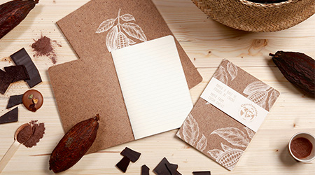 Linierte Notizhefte der Kollektion Cocoa von Clairefontaine.