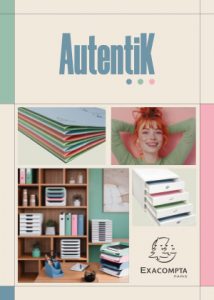 Cover der Exacompta-Broschüre Autentik.