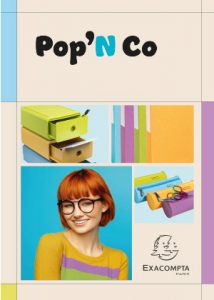Cover der Exacompta-Broschüre Pop'n Co.