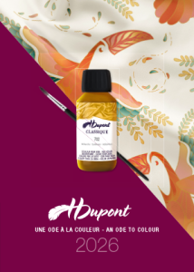 Cover des Katalogs HDupont 2026 von Clairefontaine.