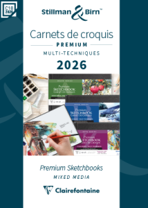 Cover des Katalogs Stillman & Birn 2026 von Clairefontaine.